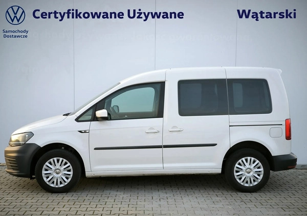 Volkswagen Caddy cena 72900 przebieg: 122337, rok produkcji 2019 z Wąsosz małe 154